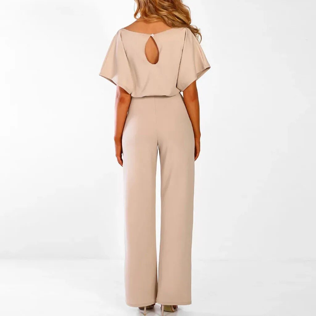 Wide-Leg Summer Jumpsuit for Women | Elegant