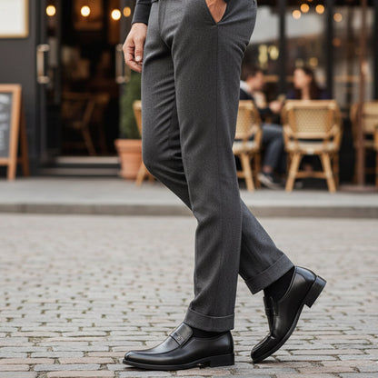 Men's Classic Leather Loafers | Business