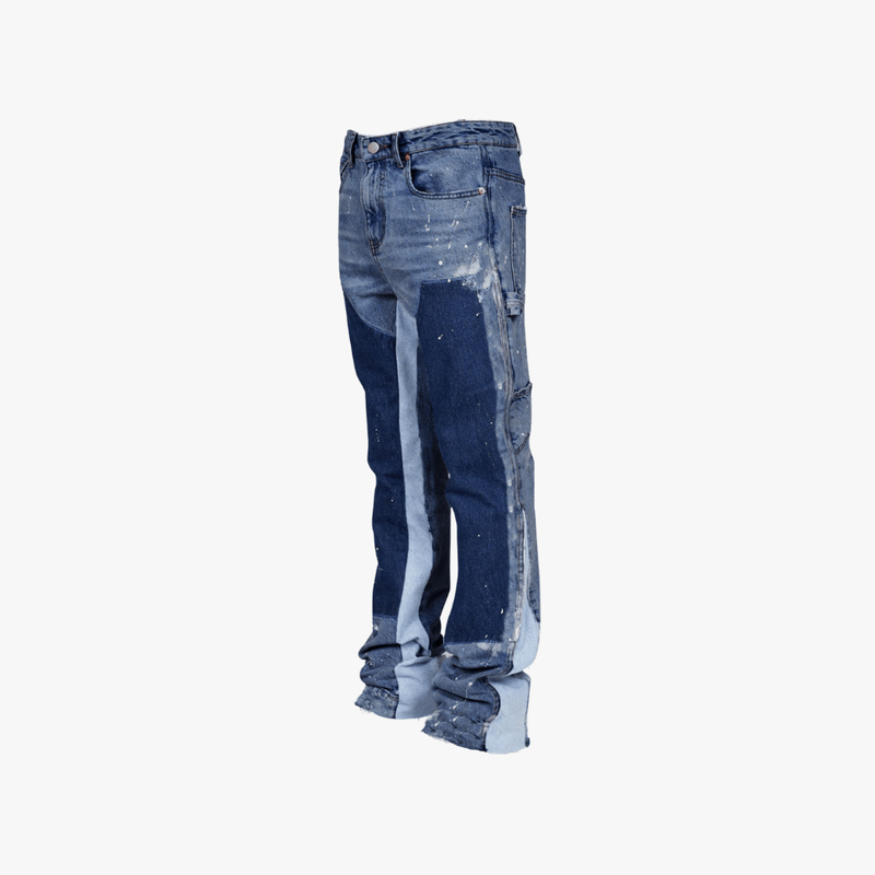 Men's Paint-Splatter Jeans | Streetstyle