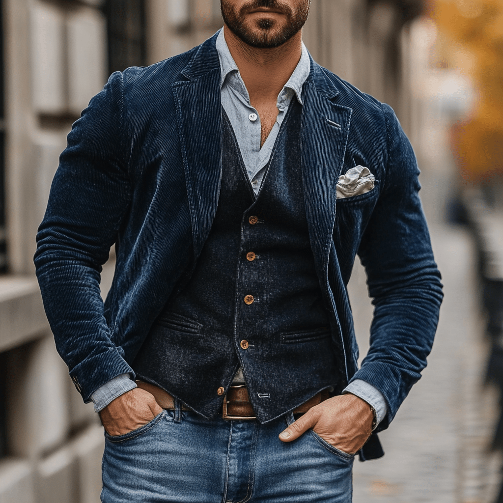 Men's Corduroy Blazer and Vest | Classic
