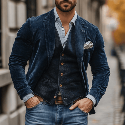 Men's Corduroy Blazer and Vest | Classic
