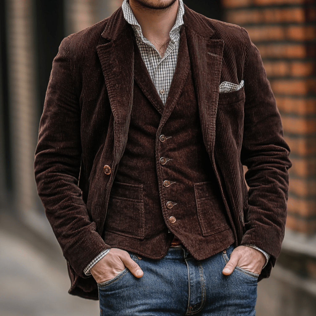 Men's Corduroy Blazer and Vest | Classic
