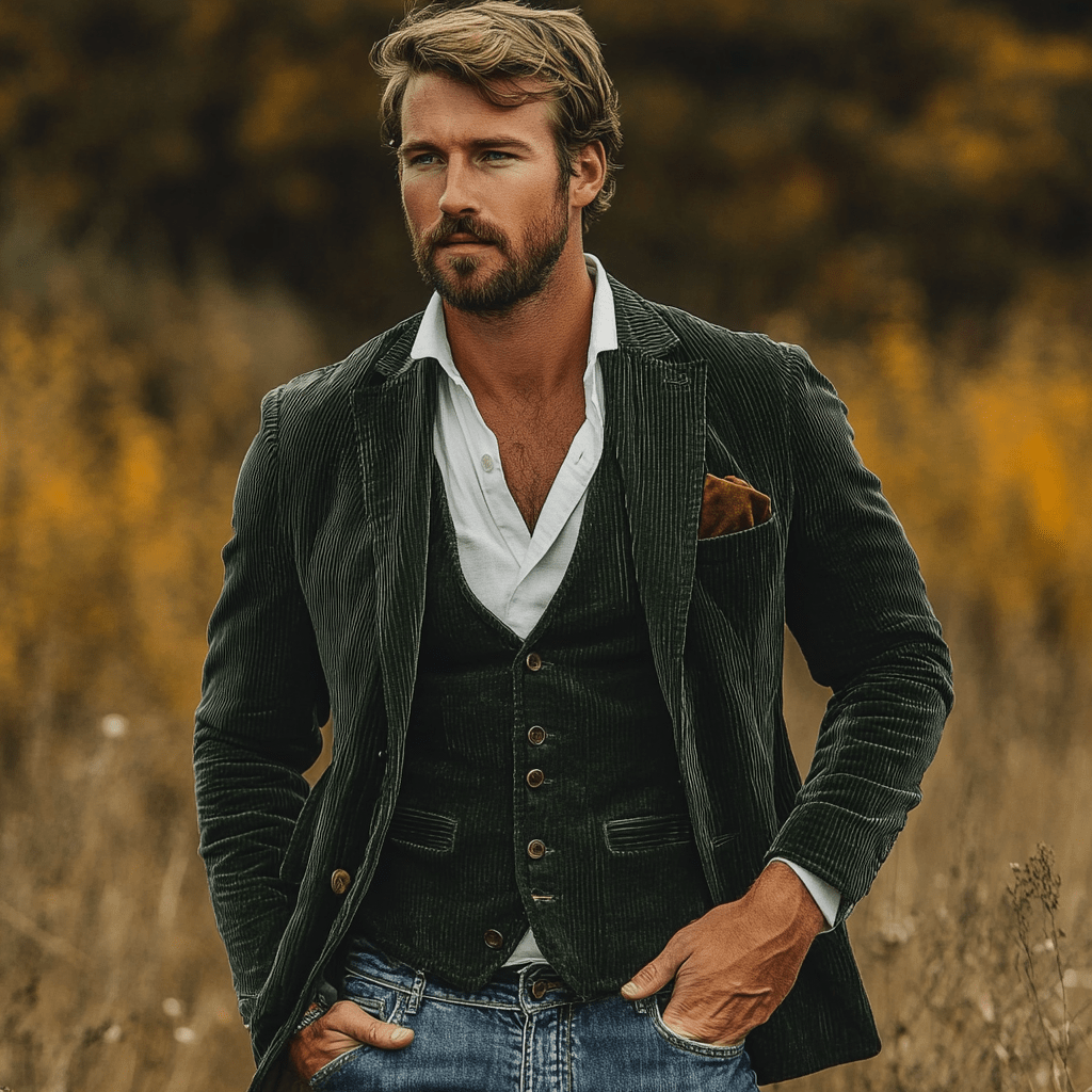 Men's Corduroy Blazer and Vest | Classic