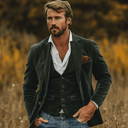 Men's Corduroy Blazer and Vest | Classic