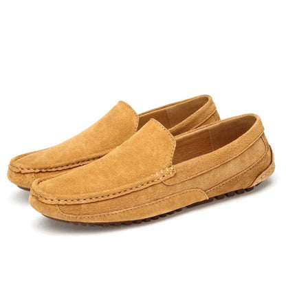 Men's Suede Loafers | Flat